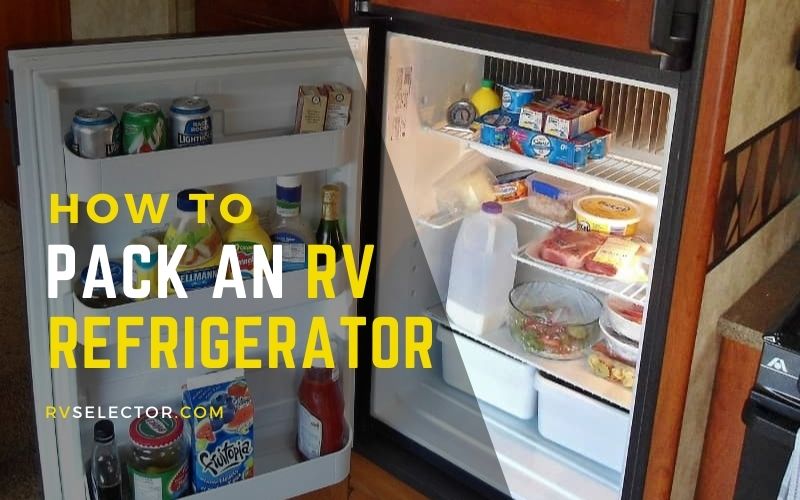 How to Pack an RV Refrigerator